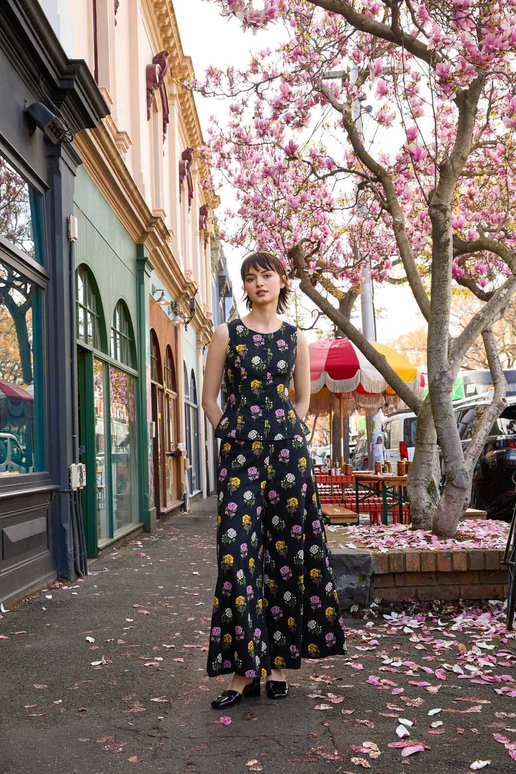 Princess Highway - Astrid Rose Wide Leg Pant - black