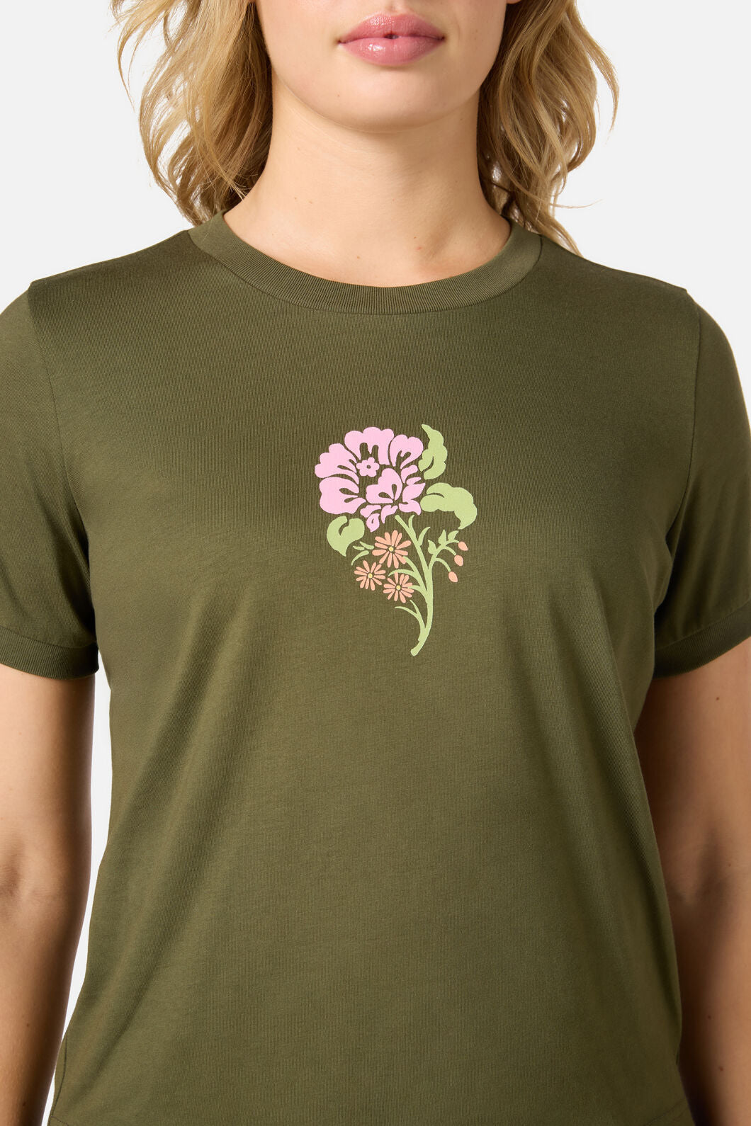 Princess Highway - Astrid Rose Tee - olive