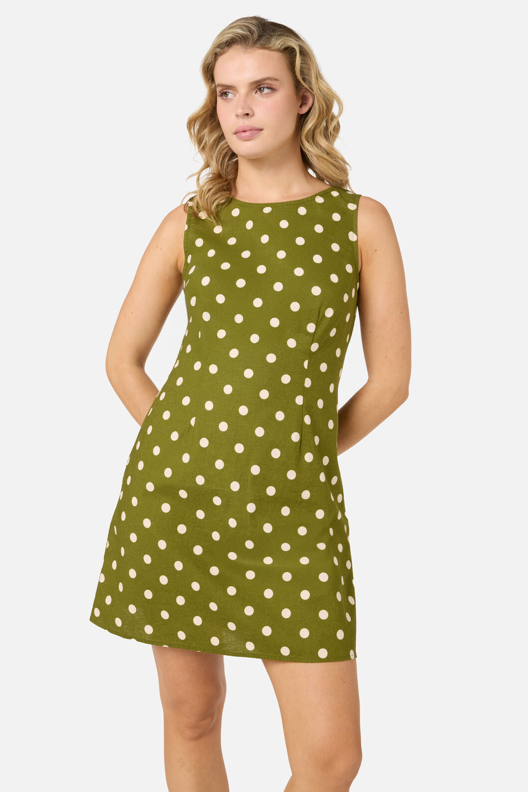 Polka Dot Shift Mini Dress – Dangerfield
