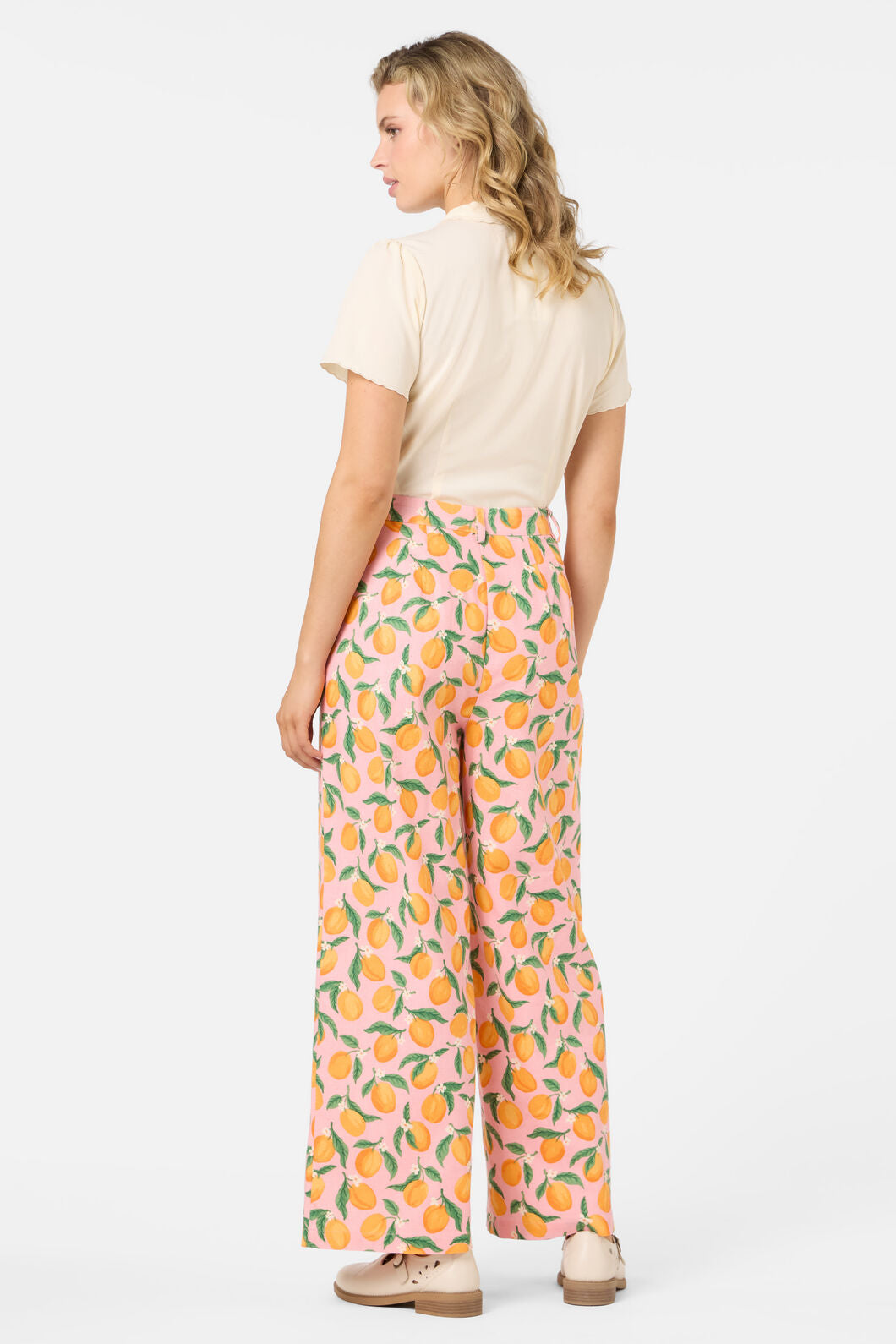 Princess Highway - Apricots Relaxed Pant - pink
