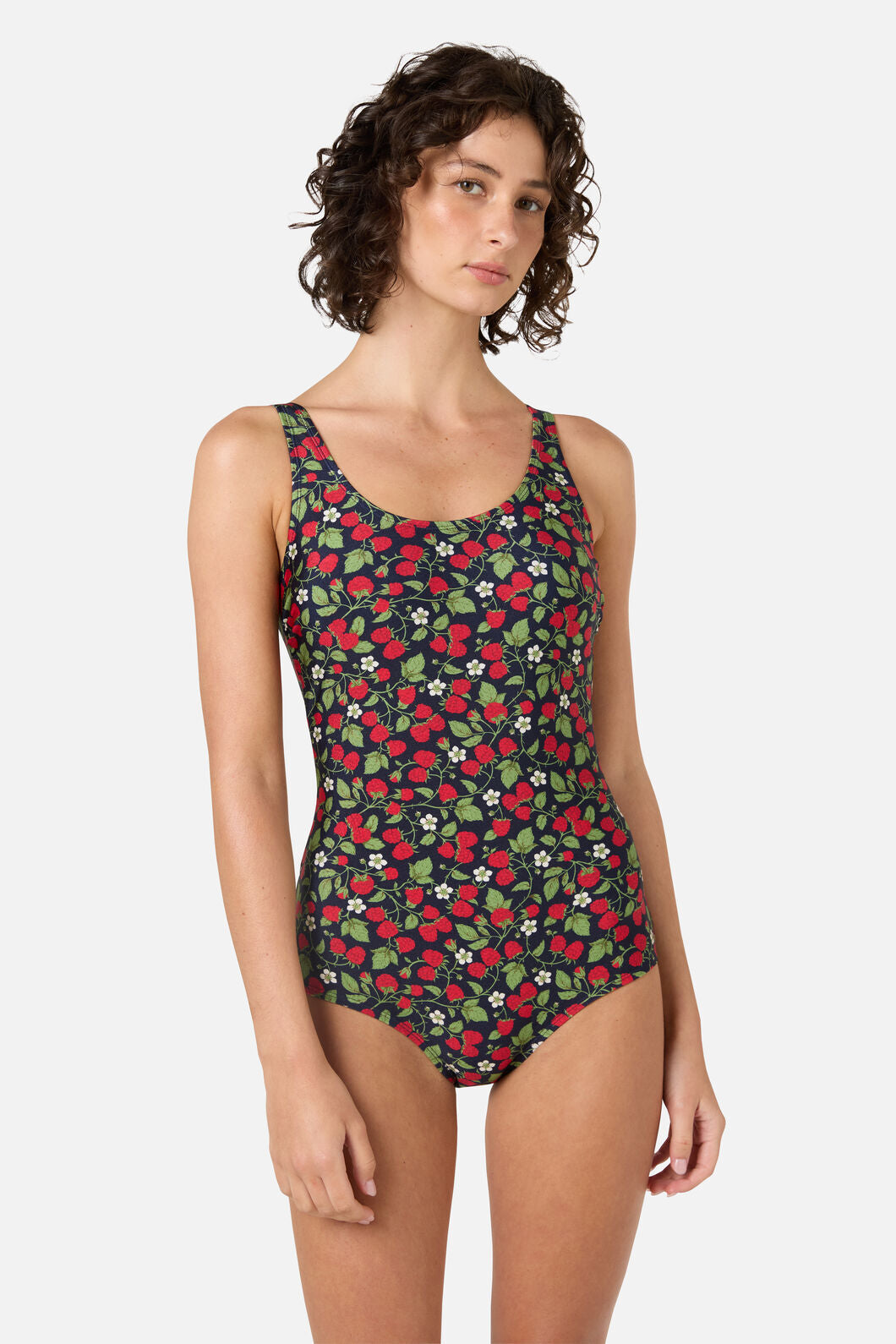 Princess Highway - Raspberry One Piece - navy