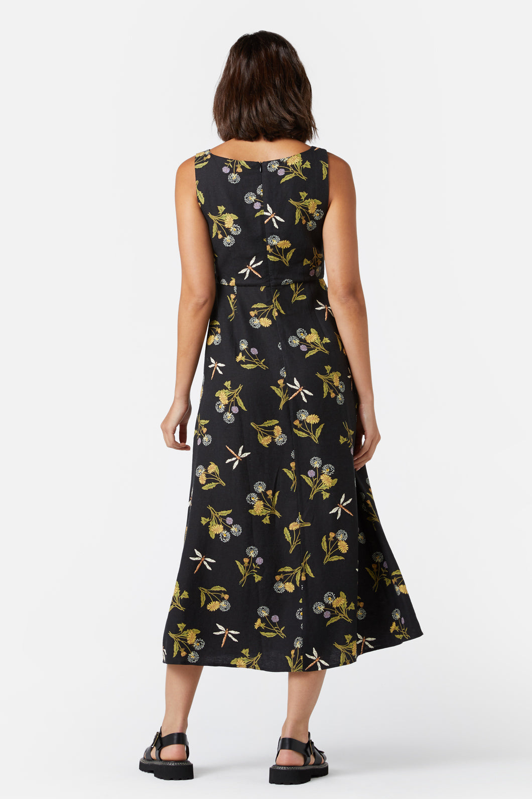 Princess Highway - Dandelion Dress - black