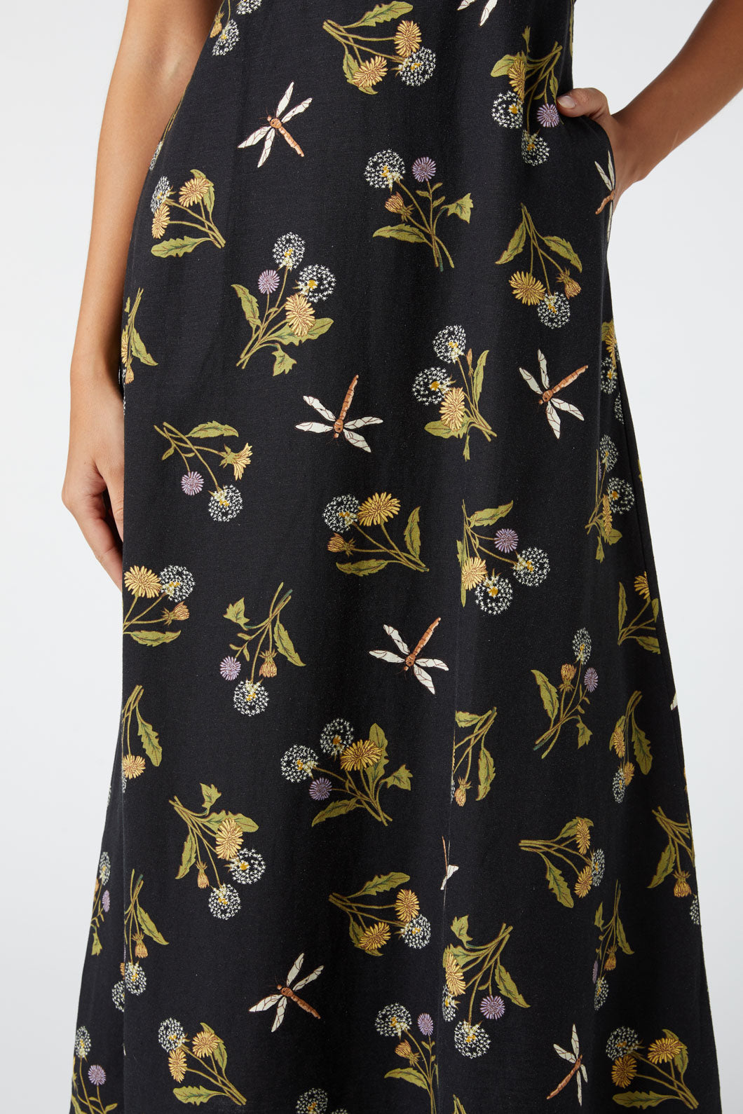 Princess Highway - Dandelion Dress - black