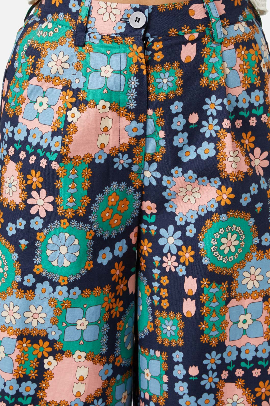 Princess Highway - Sunny Retro Pant - navy