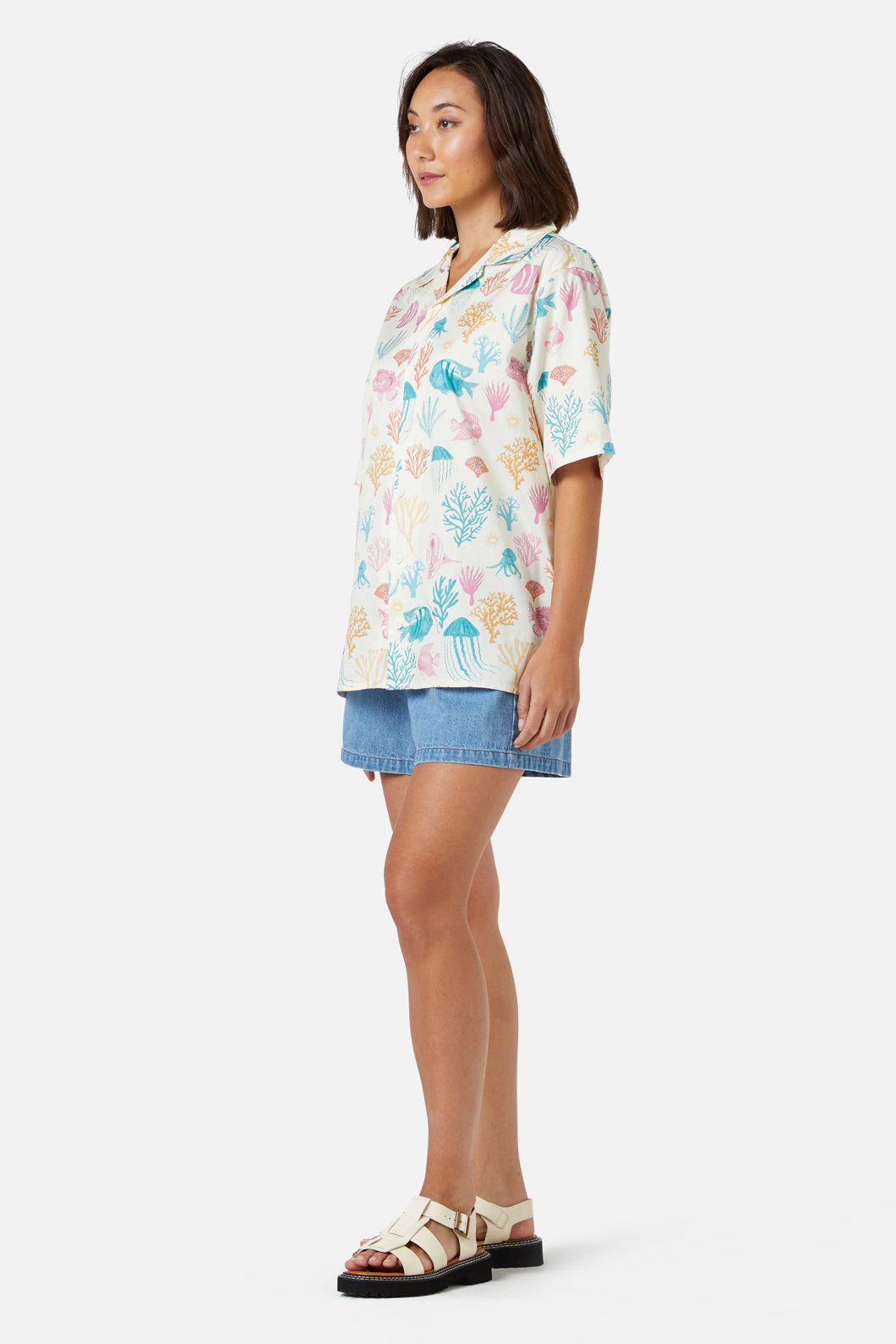 Princess Highway - Oceania Shirt - cream