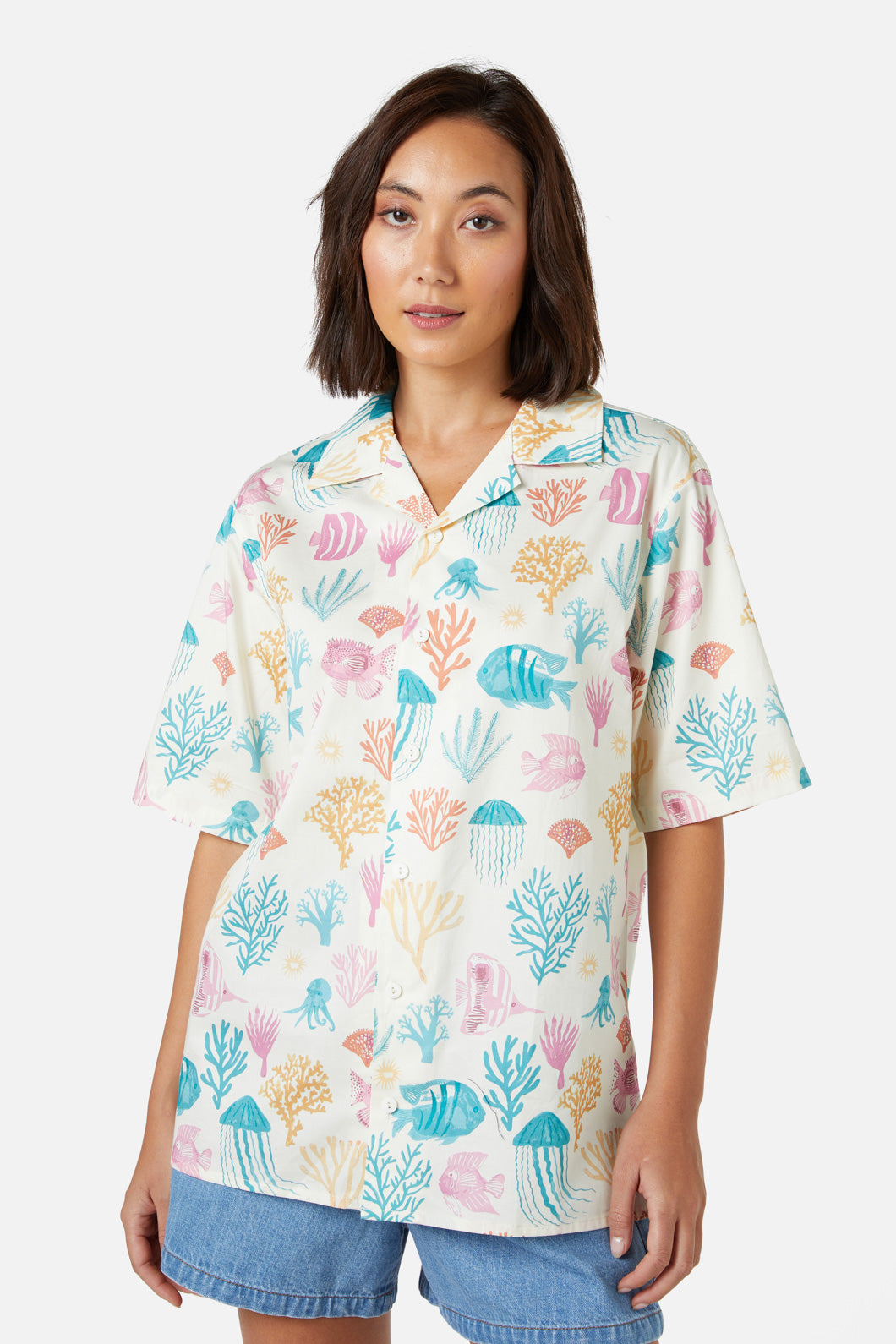 Princess Highway - Oceania Shirt - cream