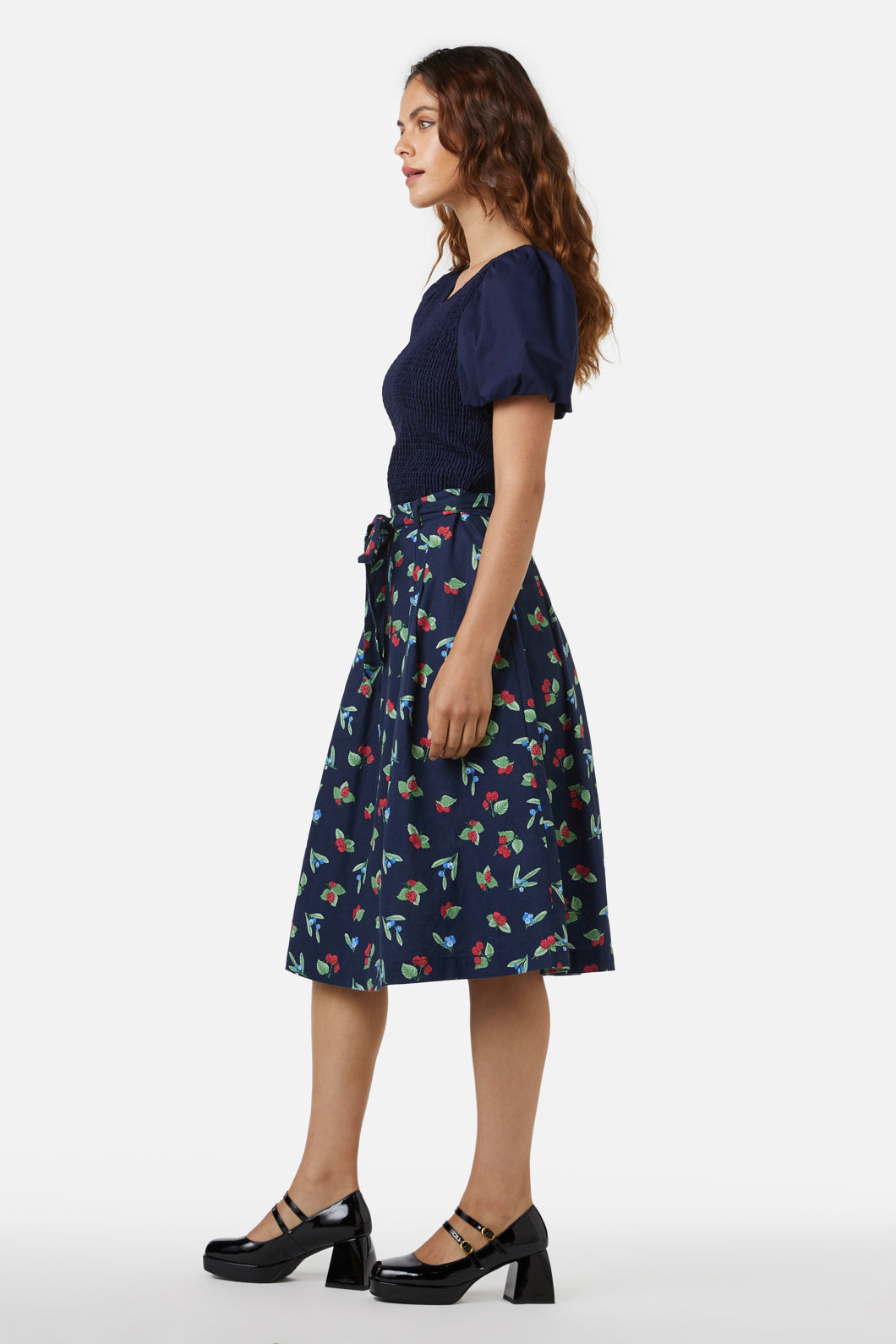 Princess Highway - Berry Skirt - navy