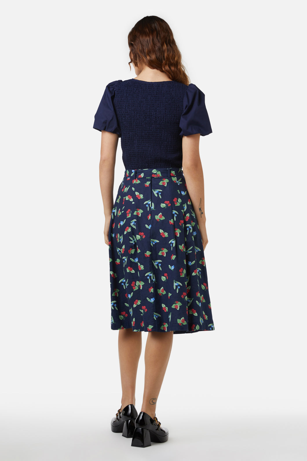 Princess Highway - Berry Skirt - navy