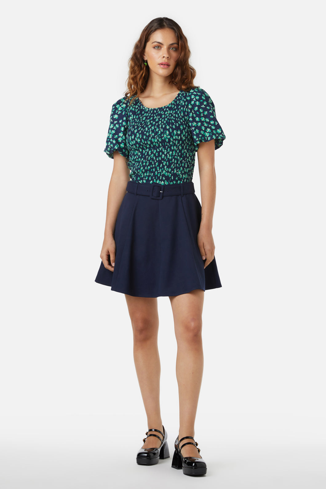Princess Highway - Ruby Mini Skirt - navy