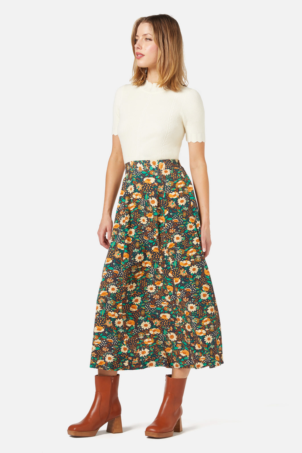 Princess Highway - Cynthia Skirt - teal