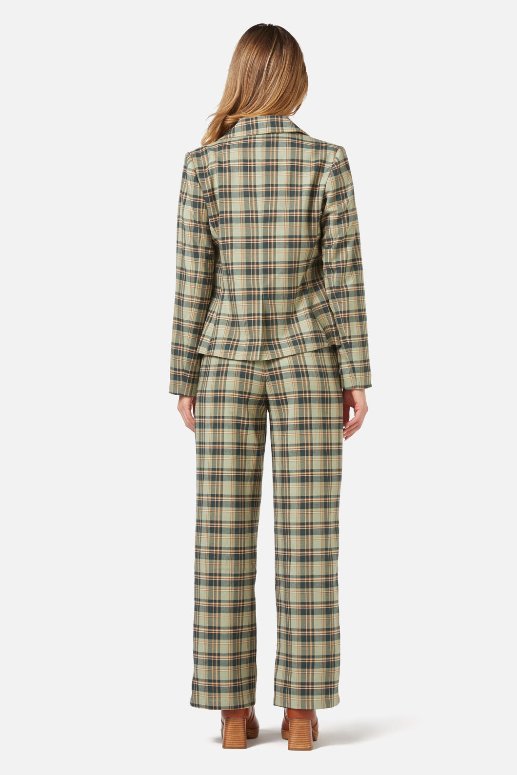 Princess Highway - Jeannie Check Blazer - green