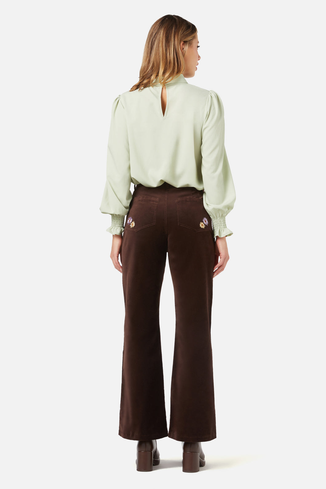 Princess Highway - Lacey Top - green