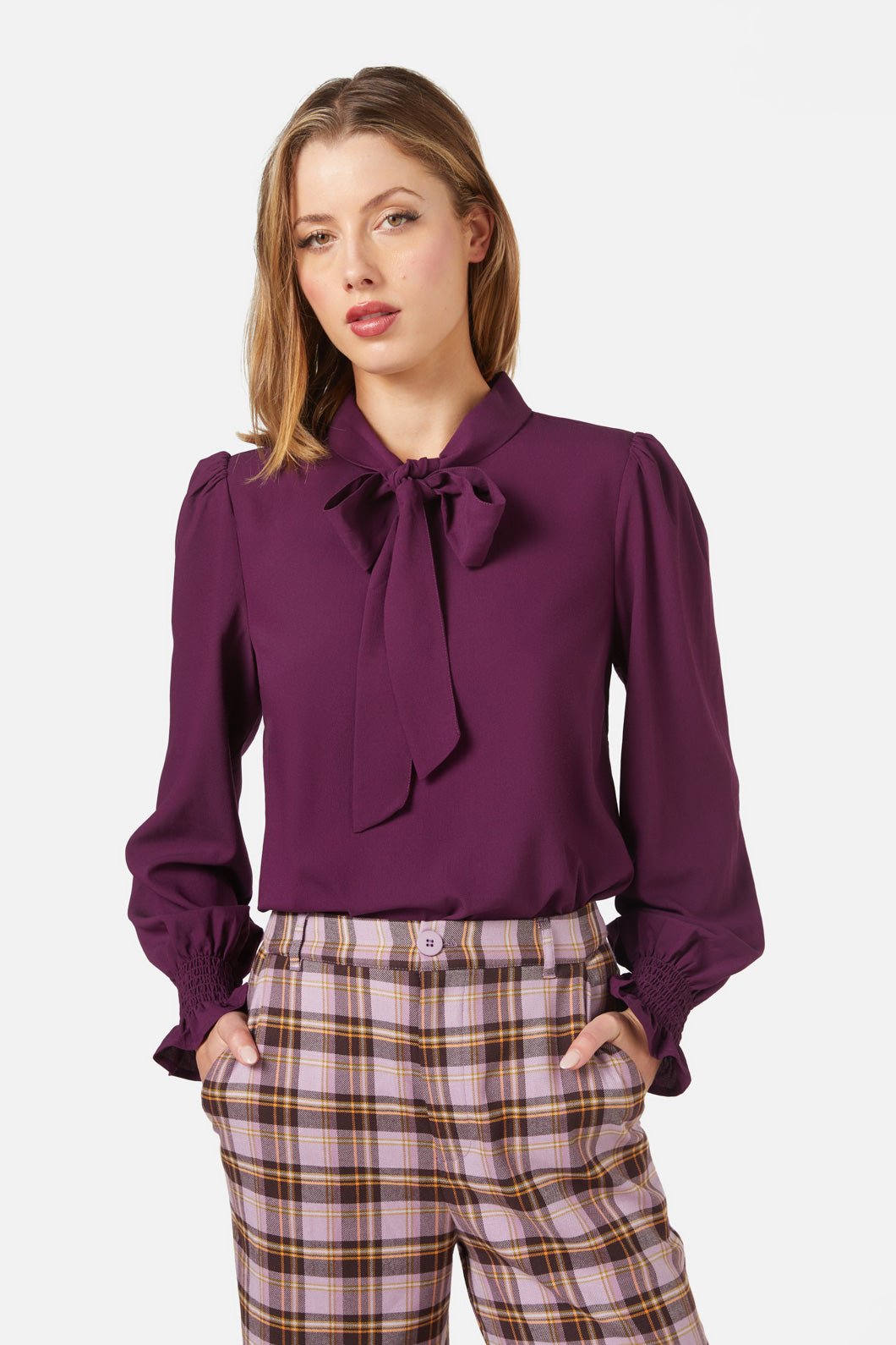 Princess Highway - Lacey Top - grape