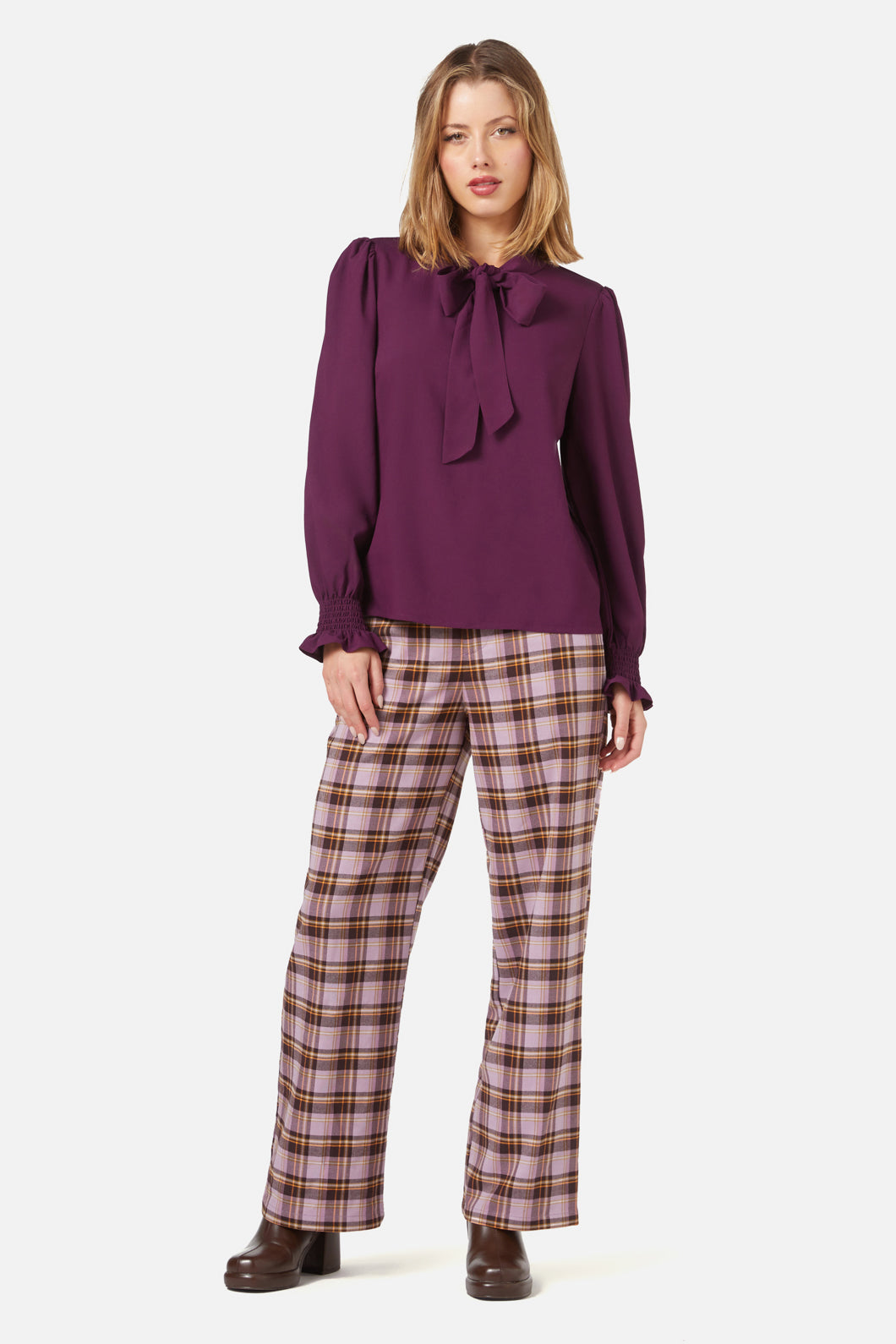 Princess Highway - Lacey Top - grape