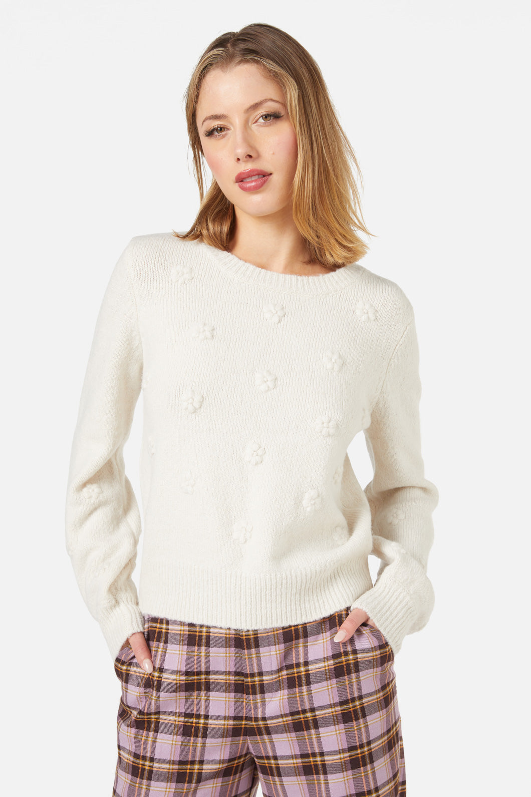 Princess Highway - Bloom Sweater - cream