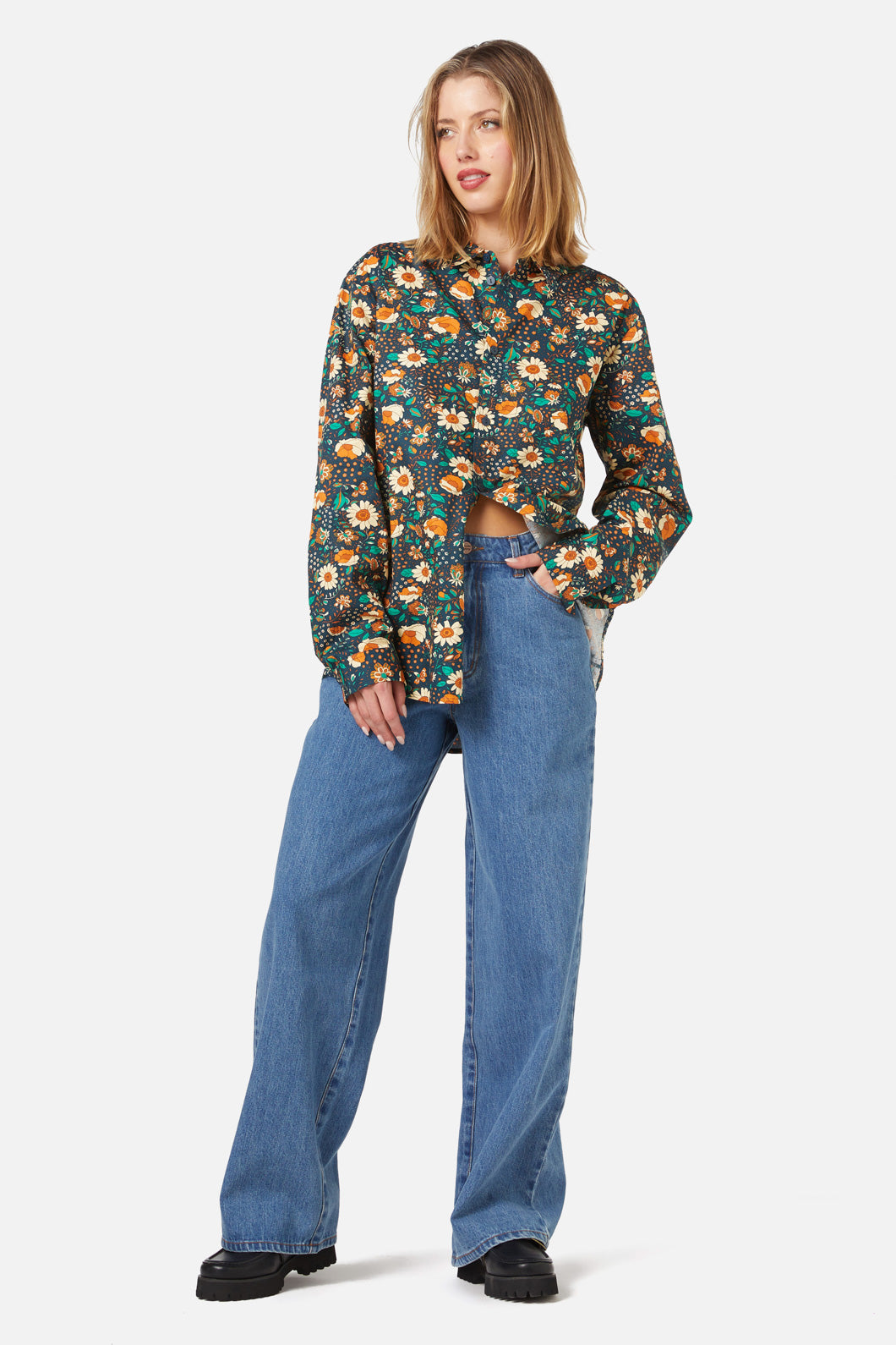 Princess Highway - Cynthia Shirt - teal
