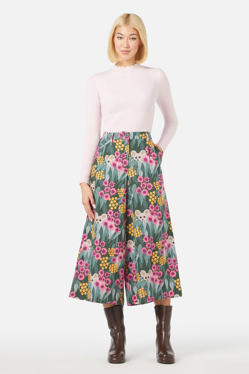 Princess Highway - Greater Glider Skort - green