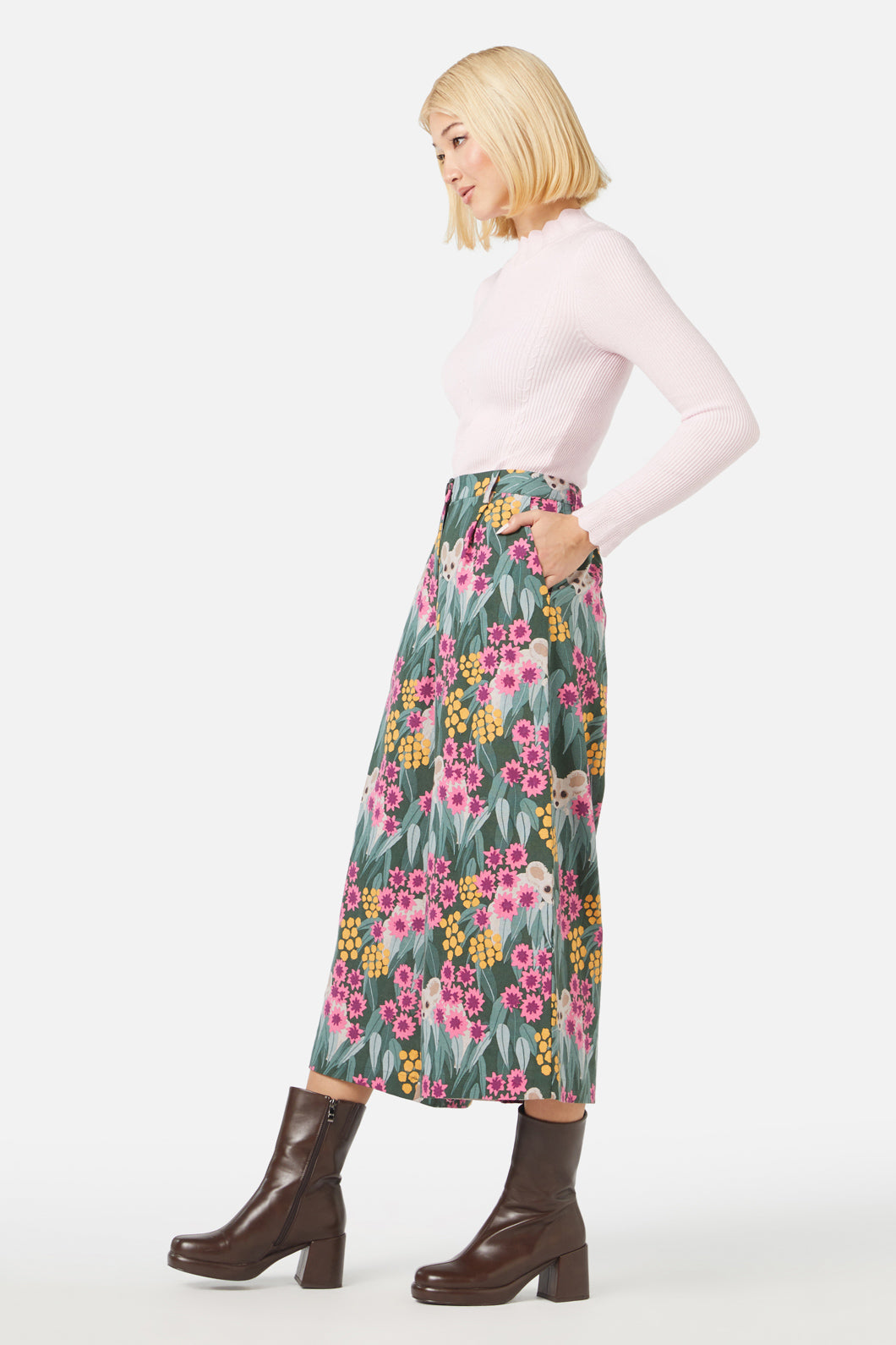 Princess Highway - Greater Glider Skort - green