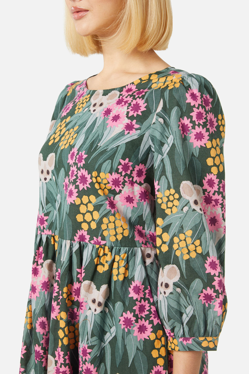 Princess Highway - Greater Glider Dress - green