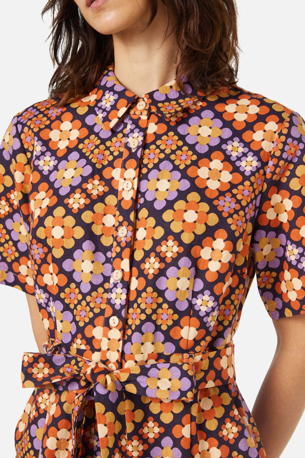 Princess Highway - Peggy Jumpsuit - orange