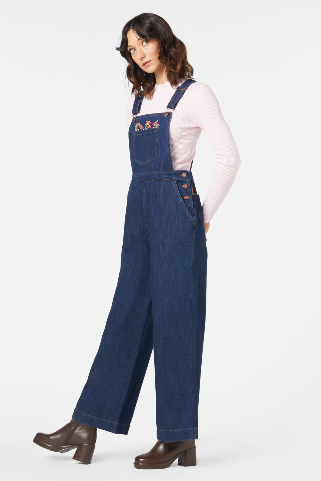 Princess Highway - Toadstool Overall - dark-denim