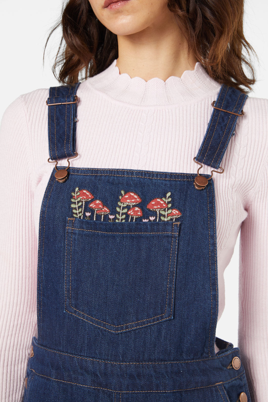 Princess Highway - Toadstool Overall - dark-denim