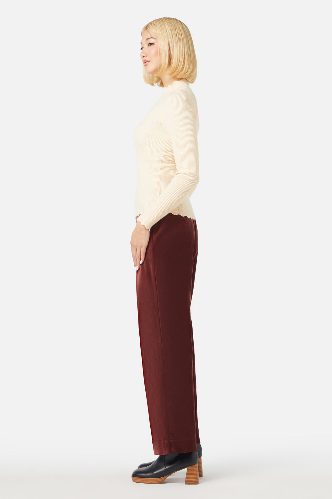 Princess Highway - Sophie L/S Knit Top - cream