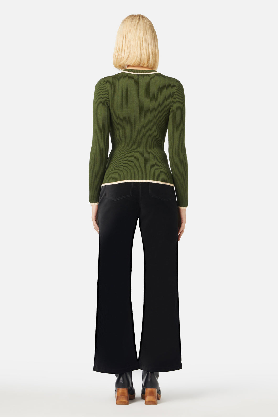 Princess Highway - Fifi Knit Top - olive