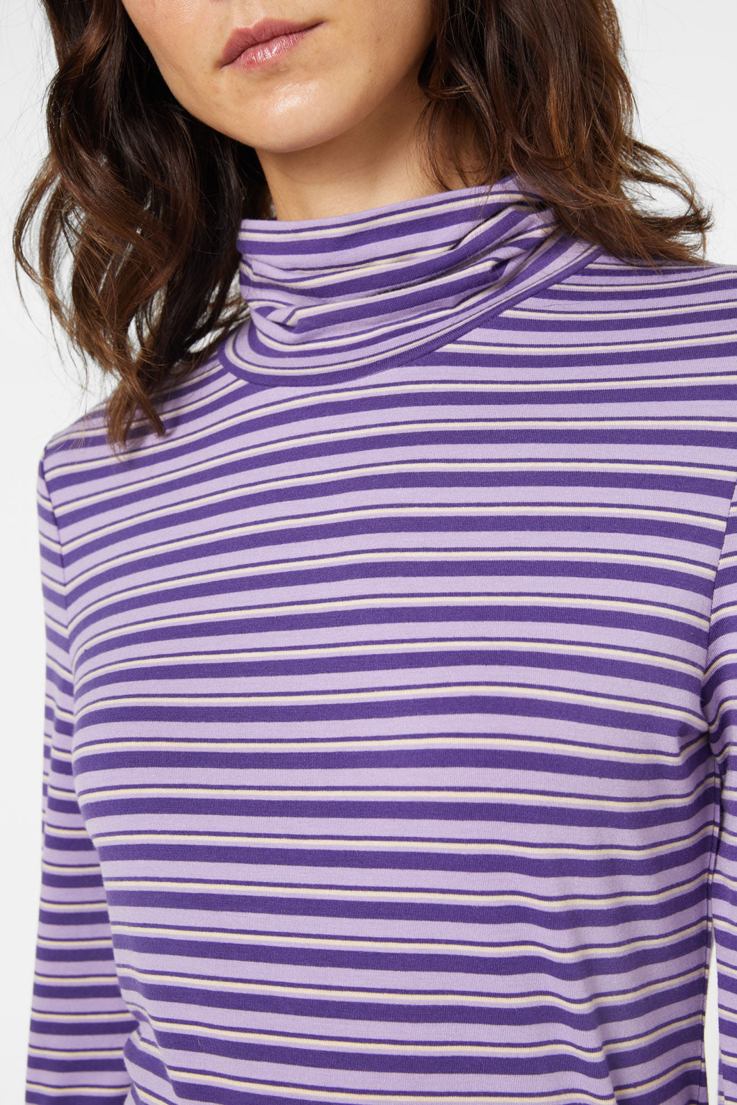 Princess Highway - Jessie Stripe Top - purple
