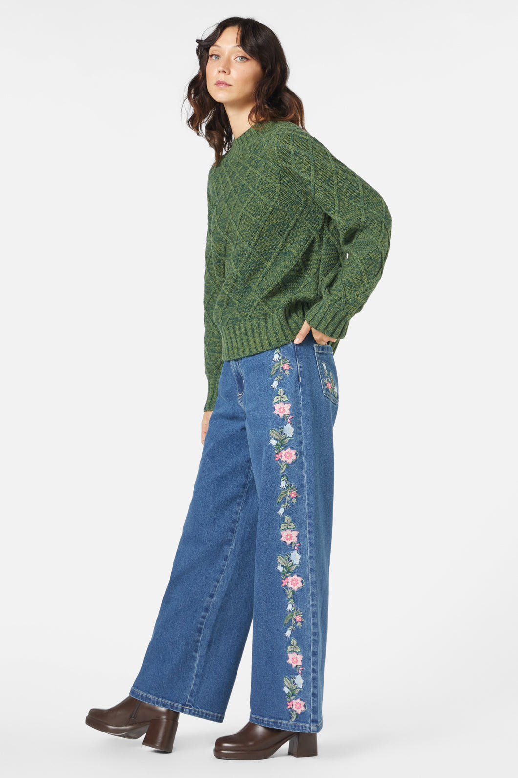 Princess Highway - Quinn Sweater - green