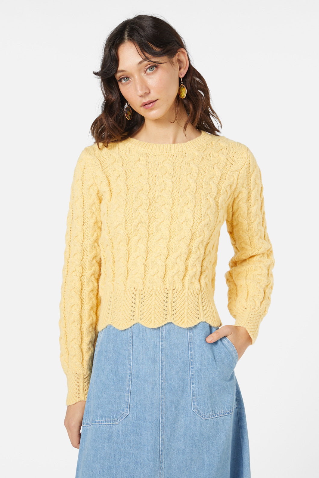 Princess Highway - Sandy Sweater - banana