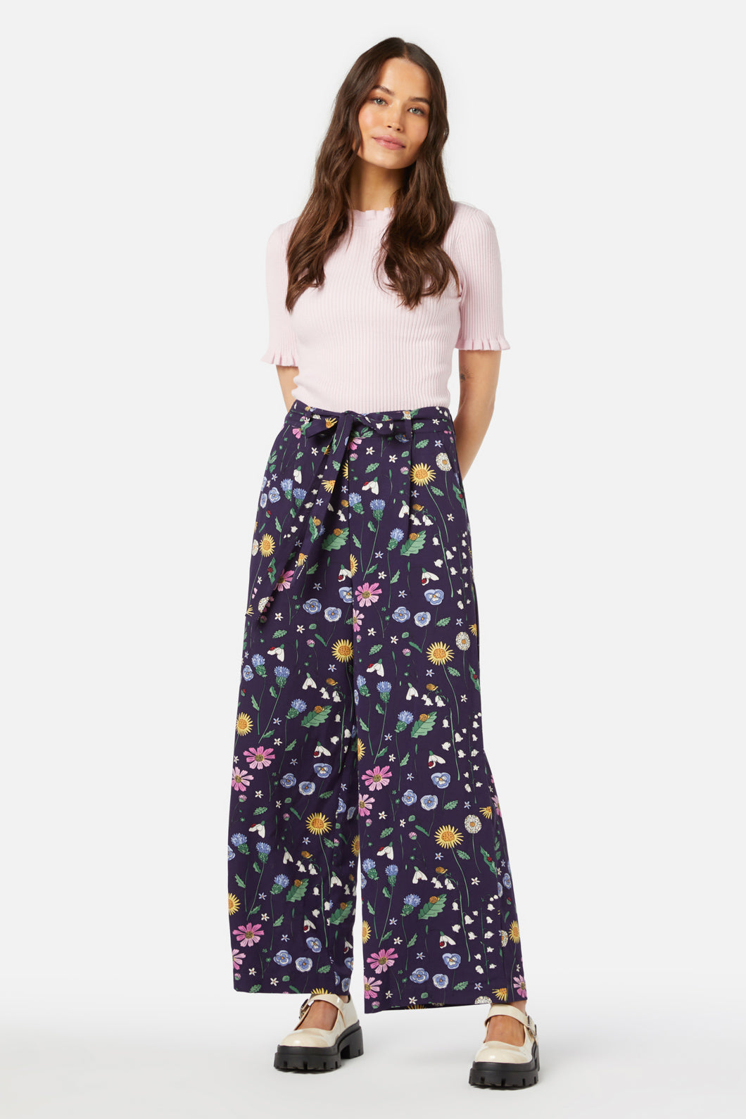 Princess Highway - Spring Garden Pant - navy