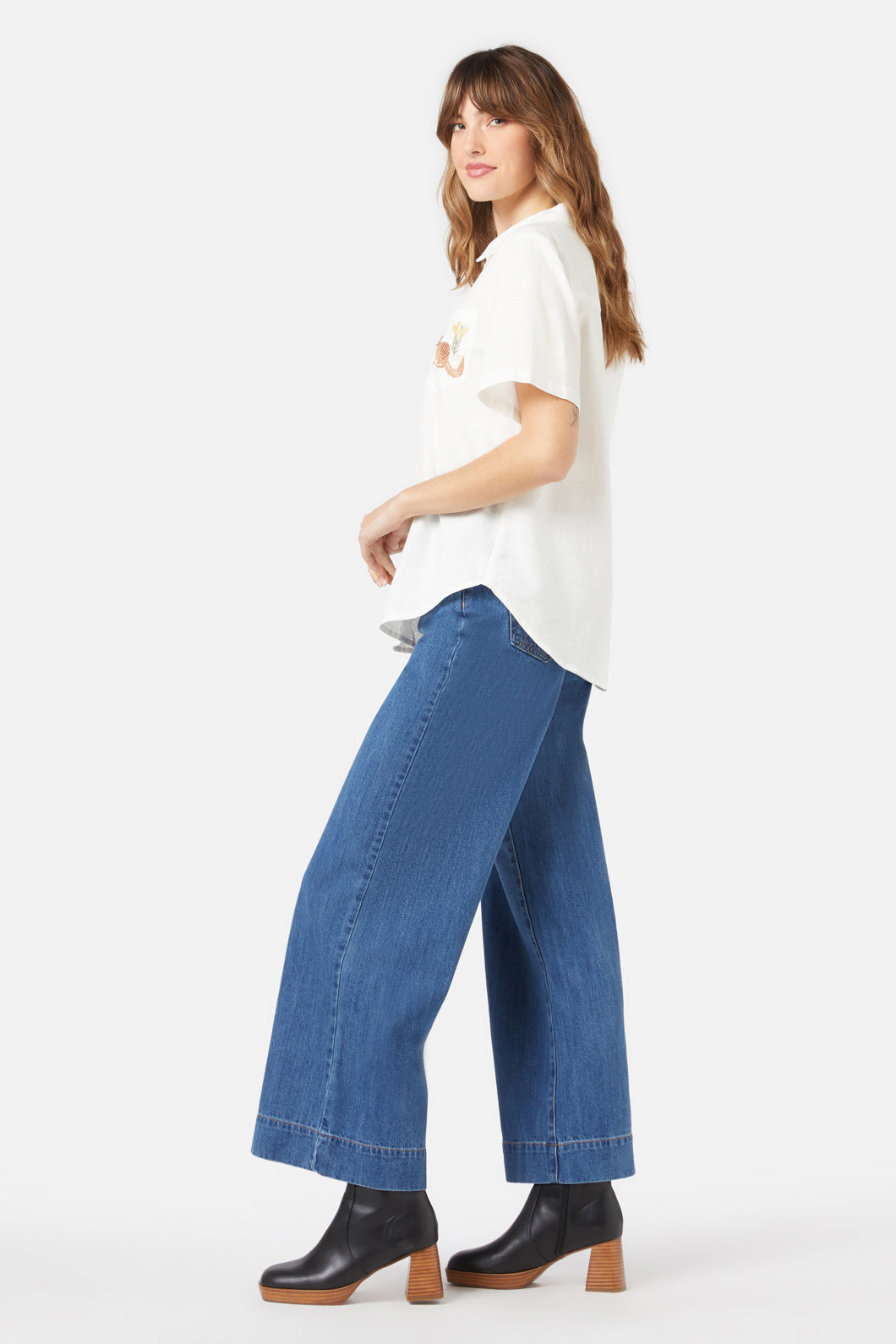 Princess Highway - Numbat Emb Shirt - cream