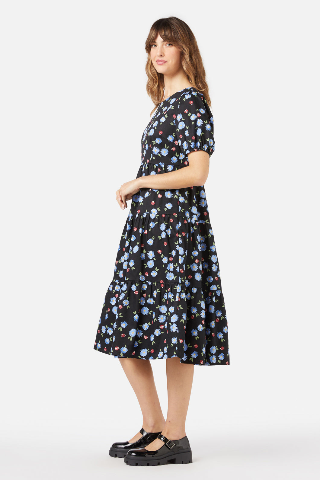 Princess Highway - Ladybird Midi Dress - black
