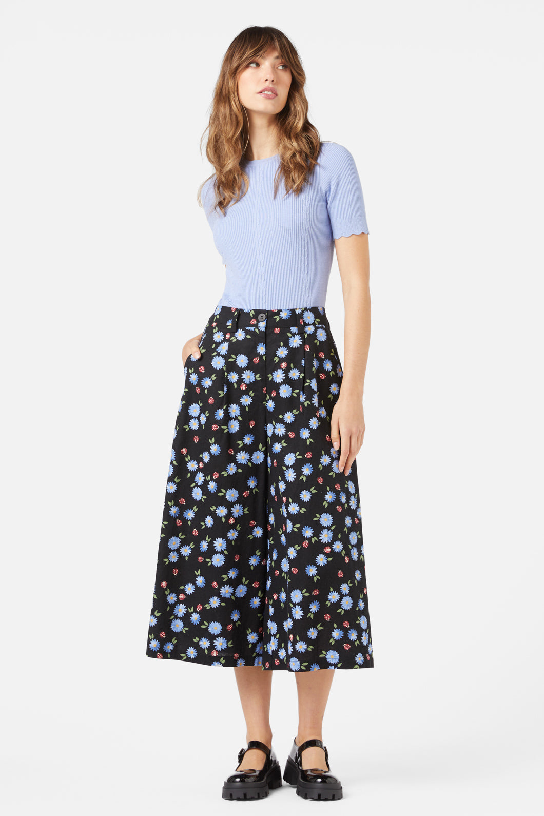 Princess Highway - Ladybird Skort - black