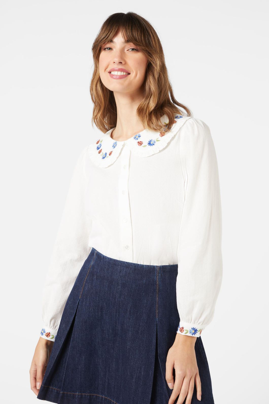 Princess Highway - Little Ladybird Blouse - cream