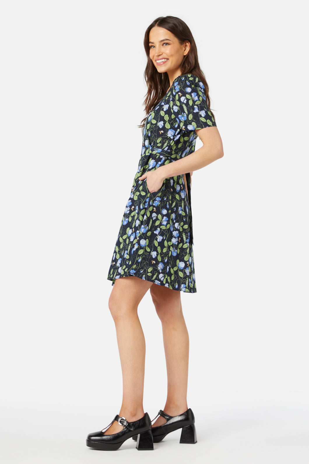 Princess Highway - Sweet Pea Mini Dress - navy