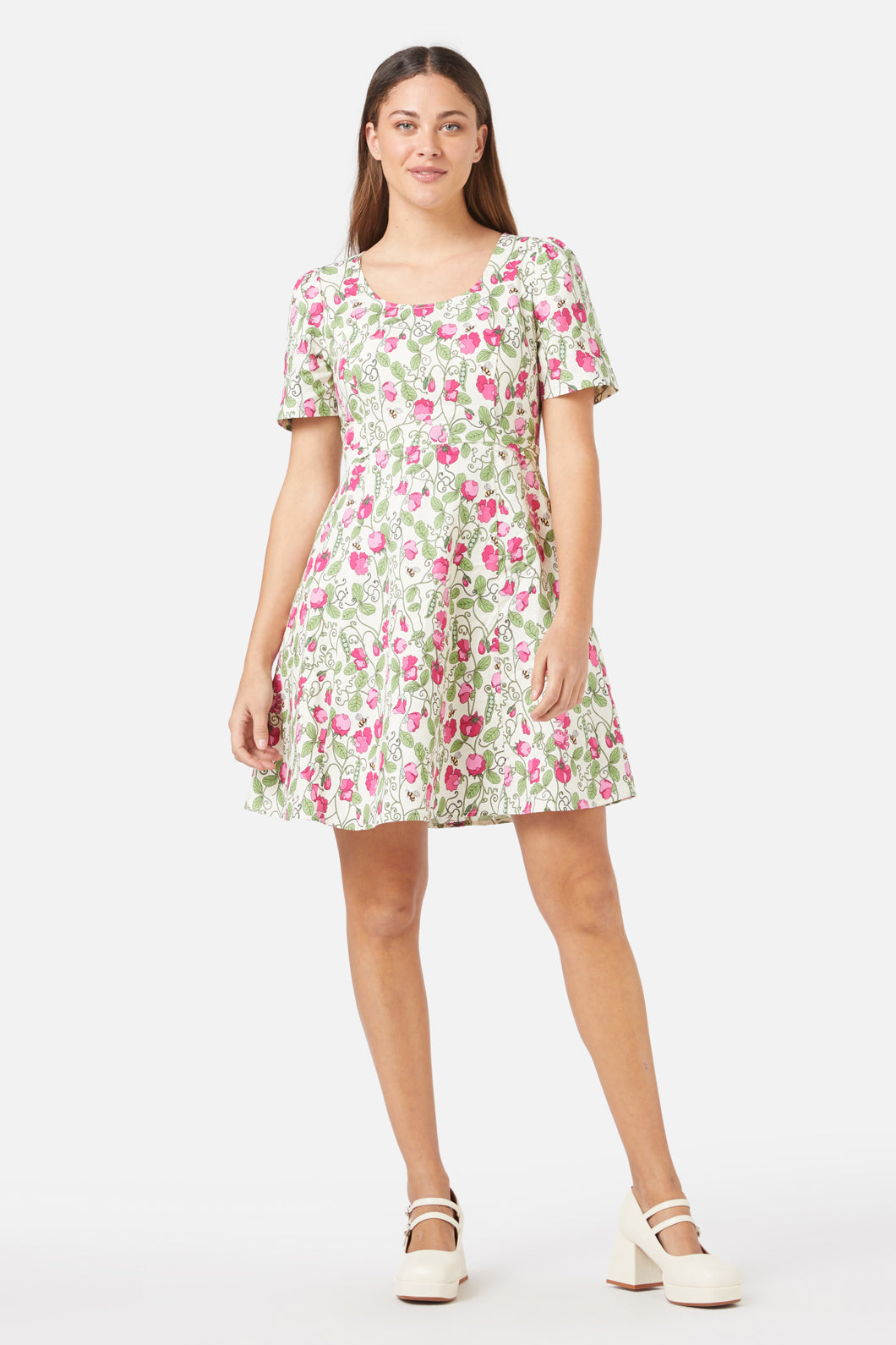 Princess Highway - Sweet Pea Mini Dress - cream
