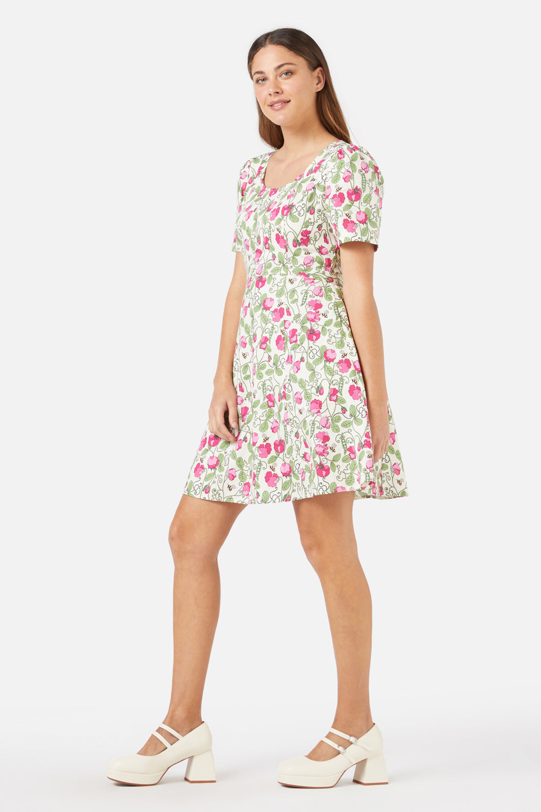 Princess Highway - Sweet Pea Mini Dress - cream