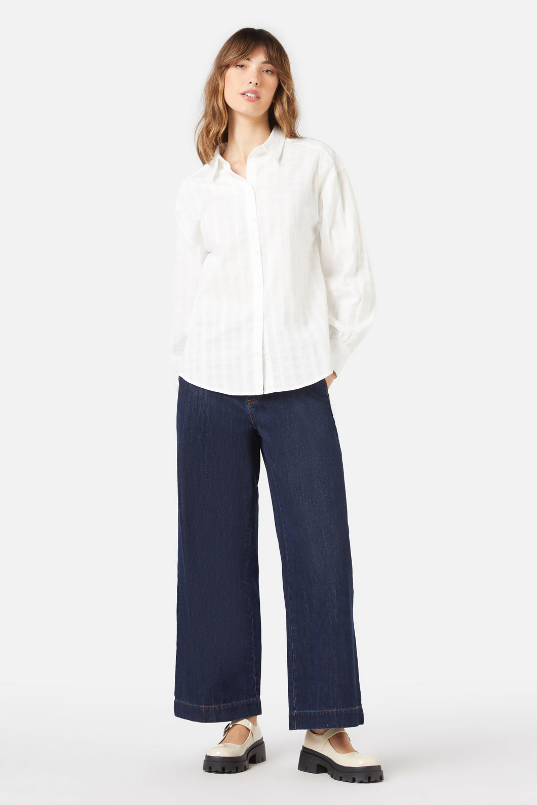Princess Highway - Ivory Blouse - white