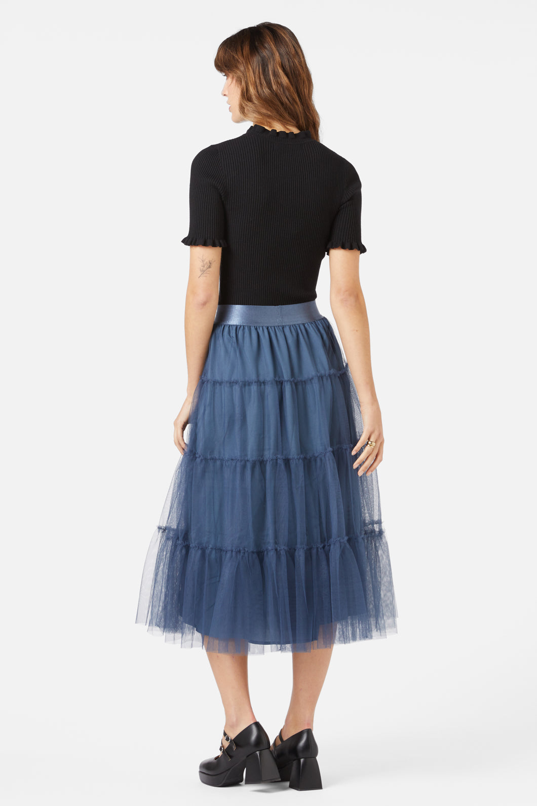 Princess Highway - Vera Tulle Skirt - midnight
