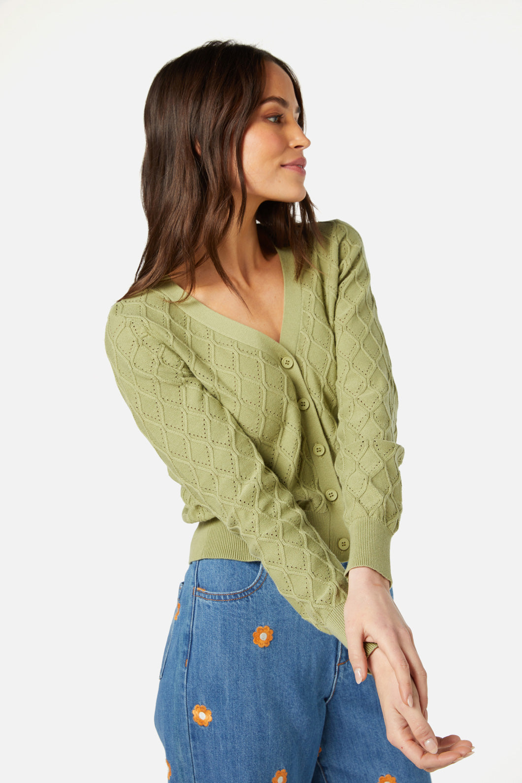 Princess Highway - Clea Cardi - green
