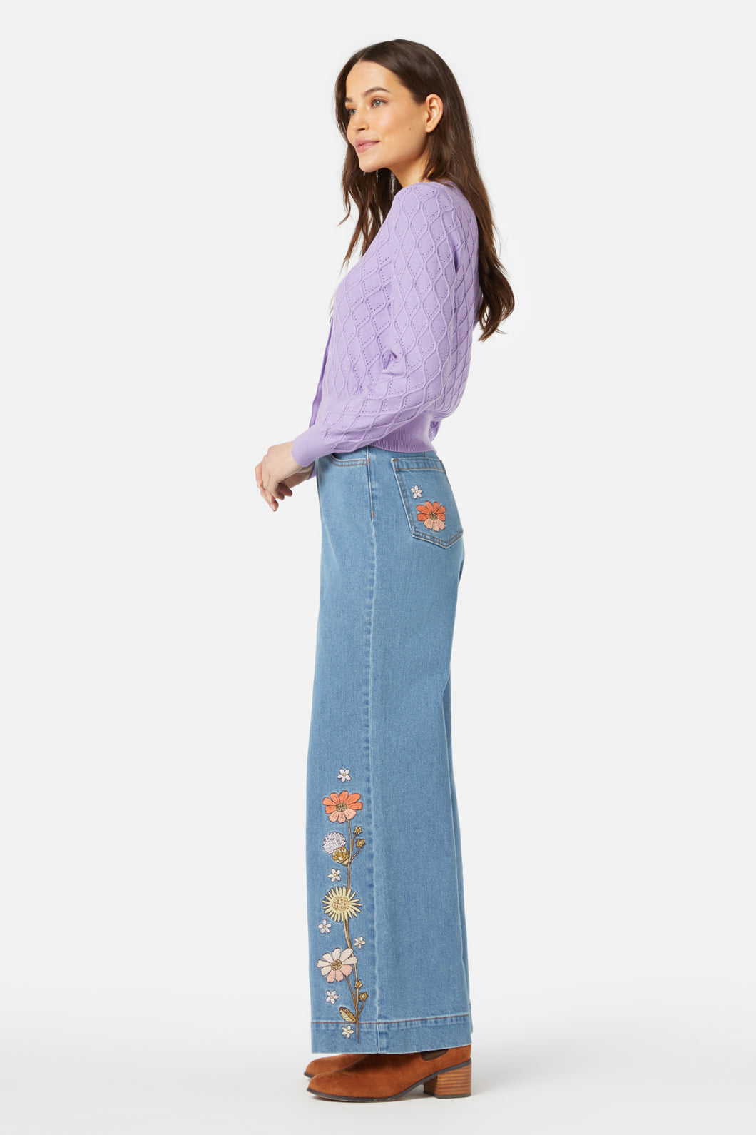 Princess Highway - Clea Cardi - lilac