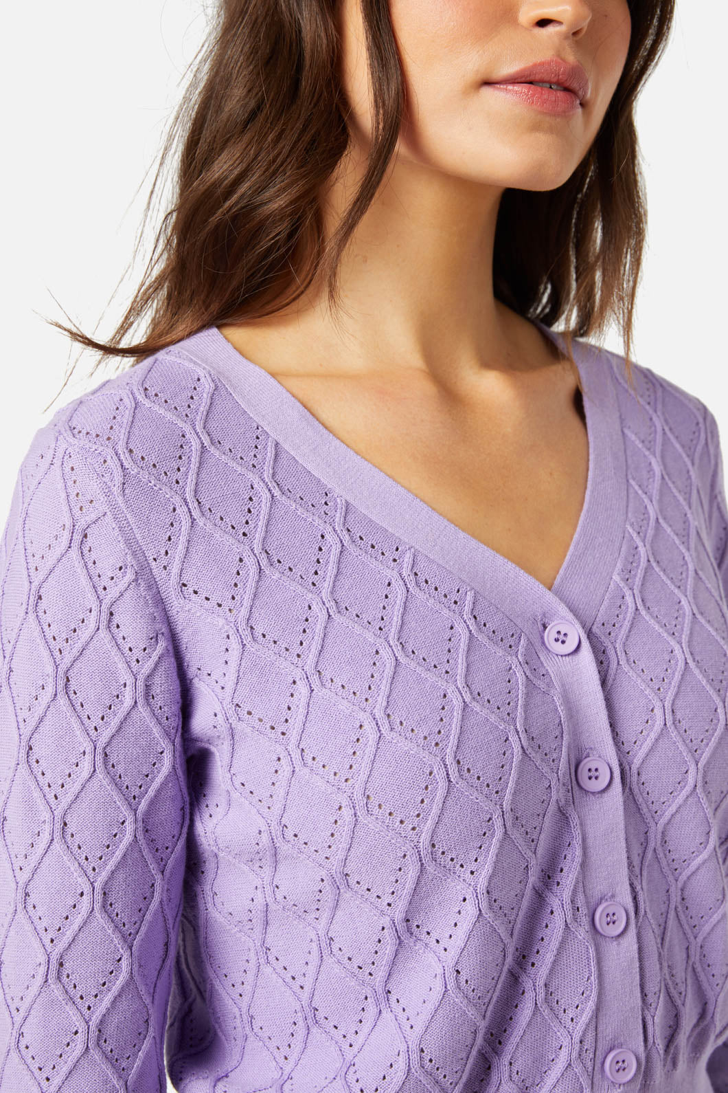 Princess Highway - Clea Cardi - lilac