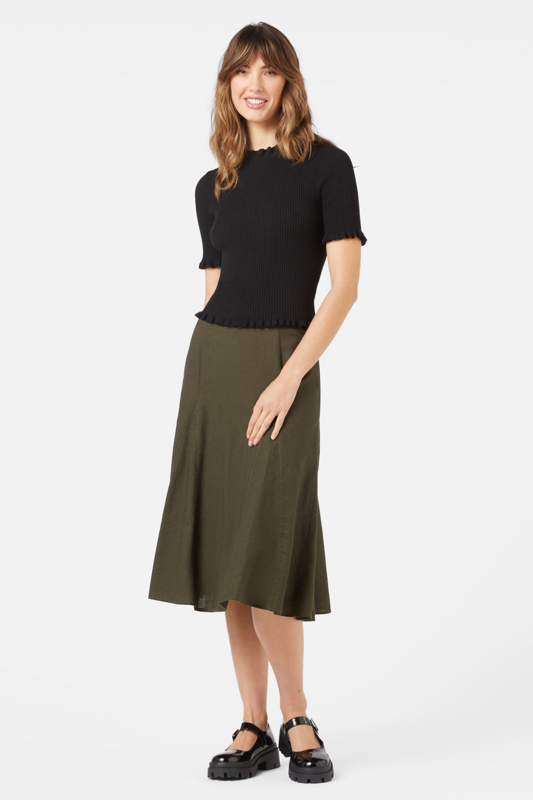 Princess Highway - Sabine Knit Top - black