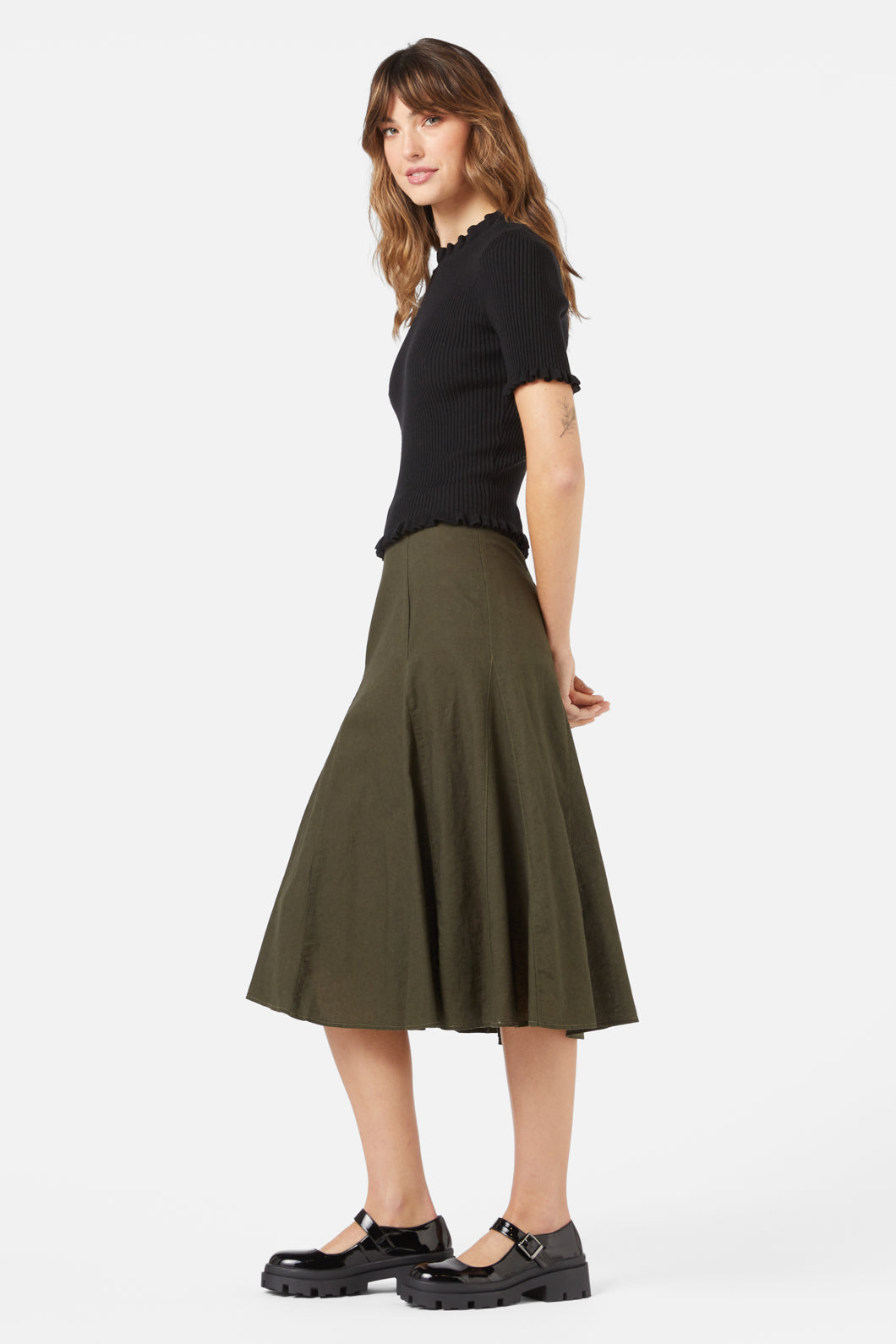 Princess Highway - Sabine Knit Top - black