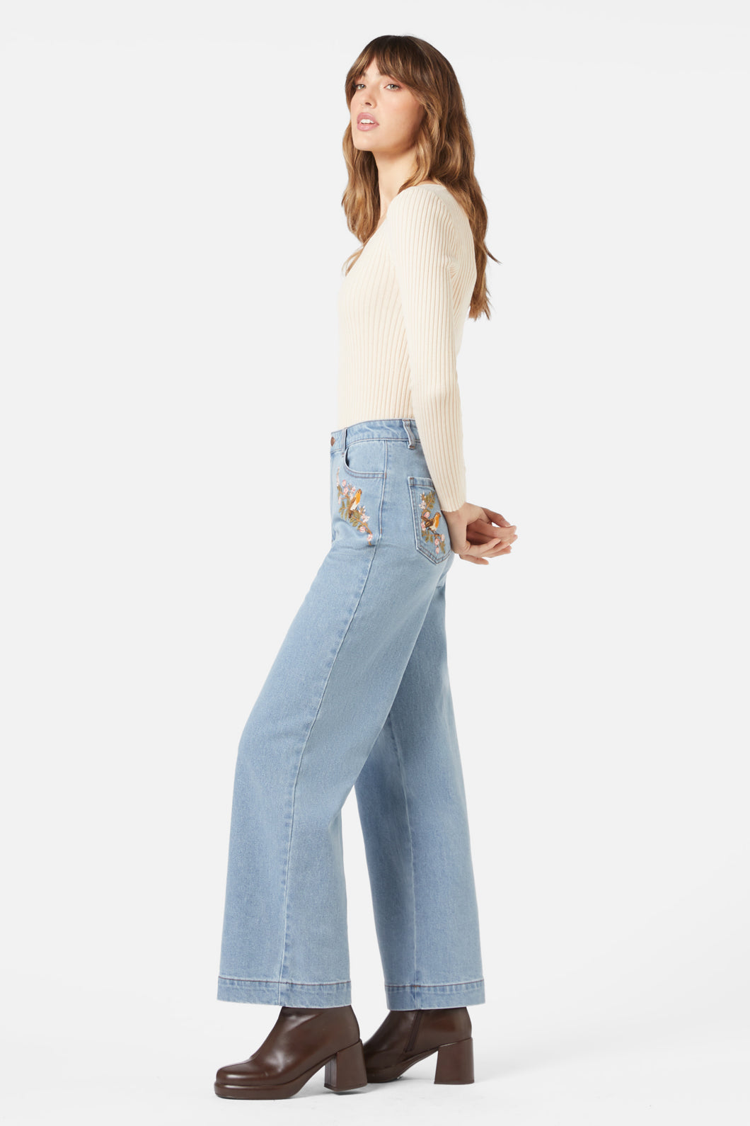 Princess Highway - Arietta Knit Top - cream