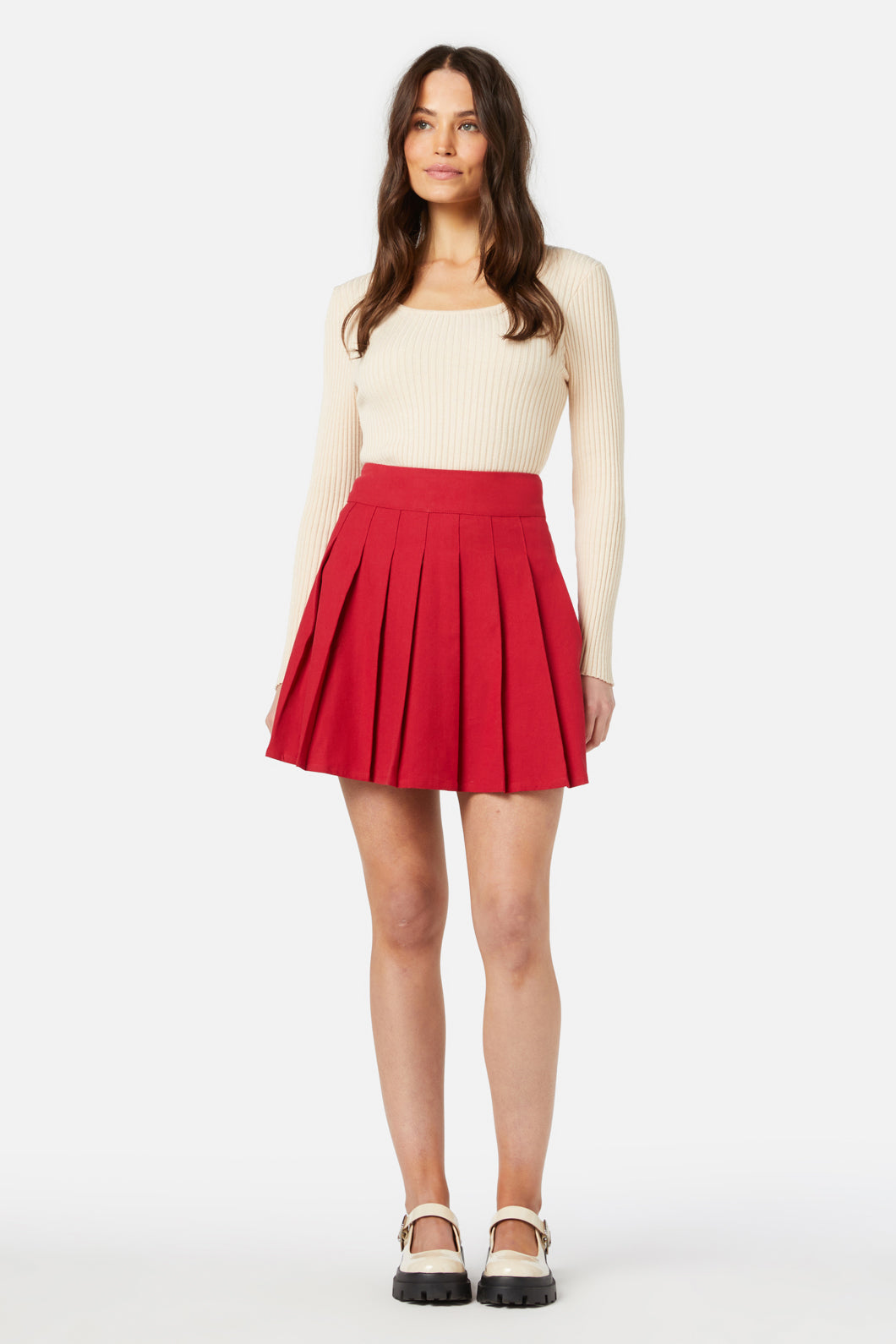 Princess Highway - Eve Skirt - red
