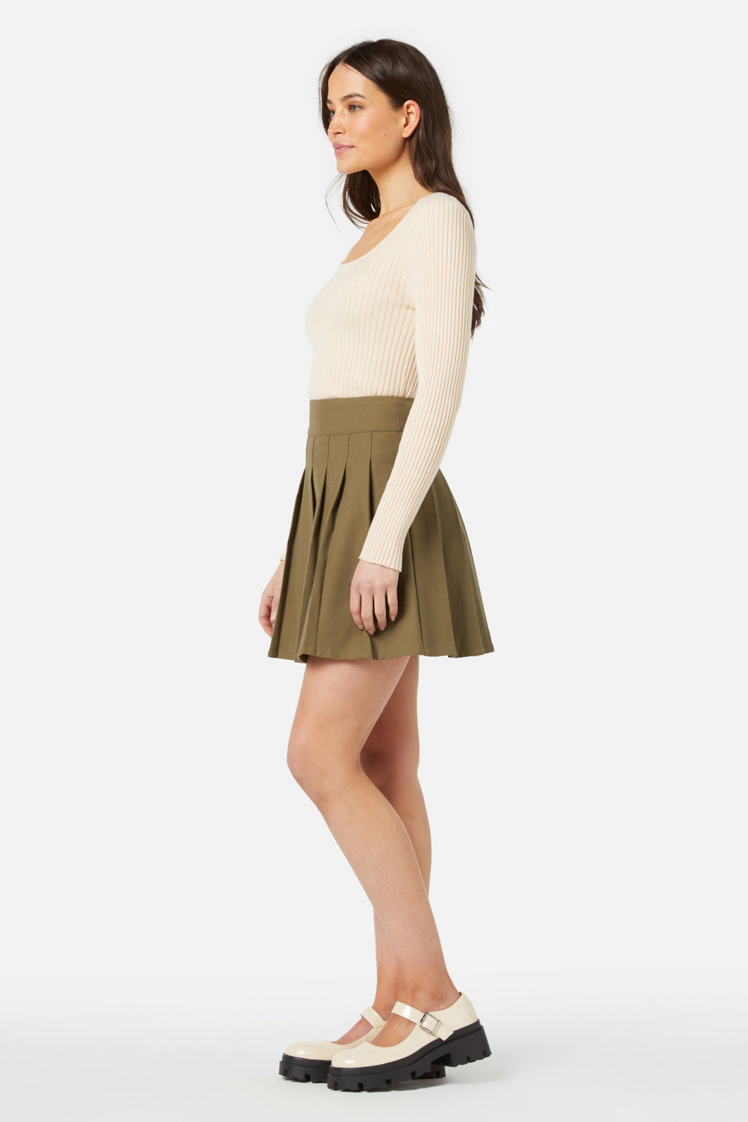 Princess Highway - Eve Skirt - olive