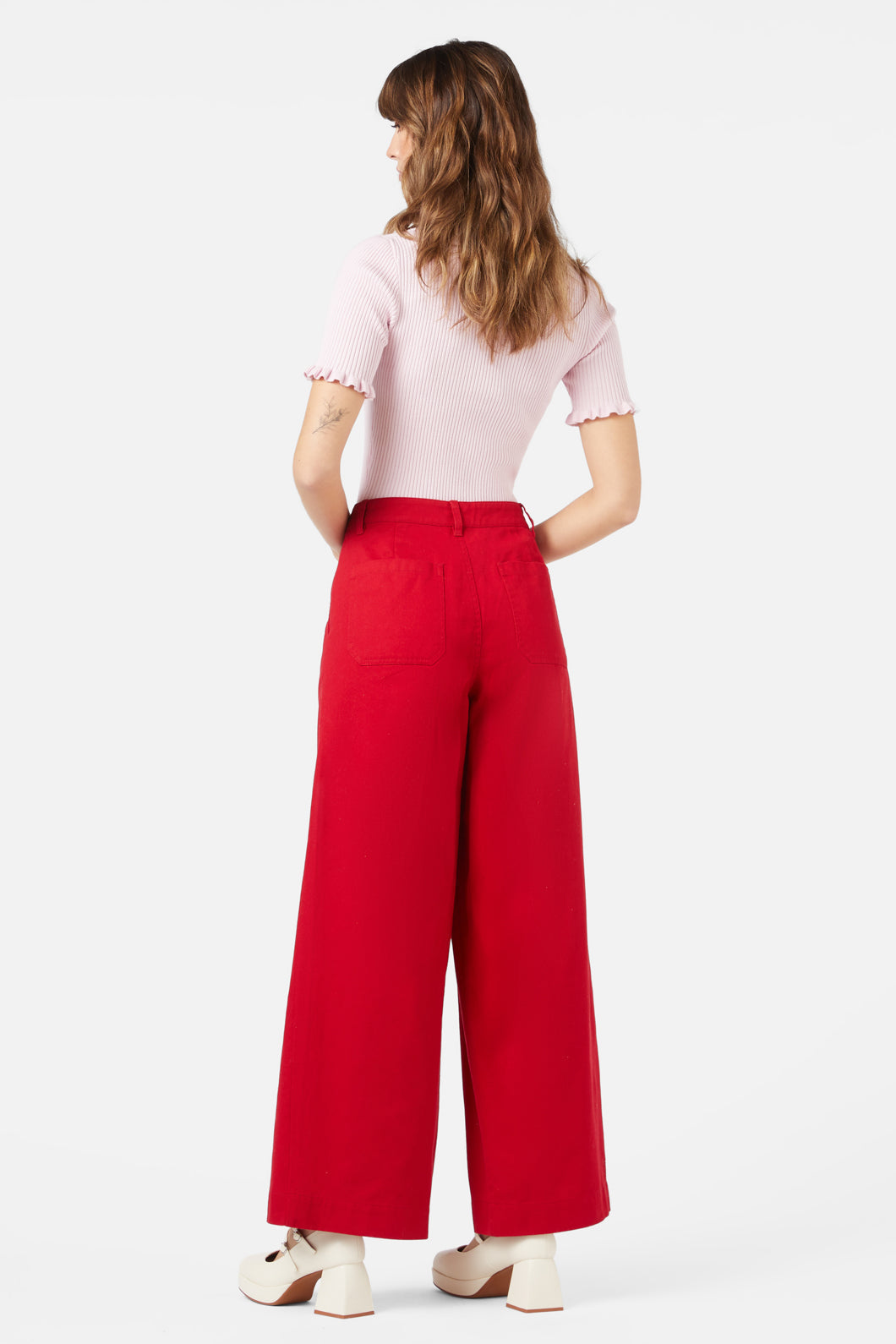 Princess Highway - Paris Pant - red